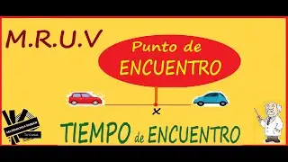 PROBLEMAS de ENCUENTRO MRUV RESUELTOS (paso a paso)