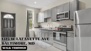 1315 W Lafayette Ave, Baltimore, MD - Property Walkthrough