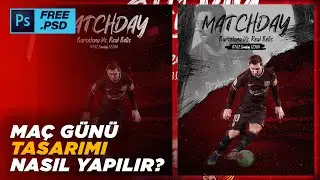 Maç Günü Tasarımı Nasıl Yapılır? #2 | Gölge ve Sahne Oluşturmak