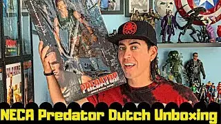NECA 1/4 Predator Dutch Unboxing