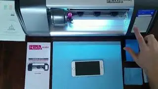 Como poner protectores de hydrogel Haxly para moviles. Máquina de protectores