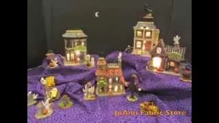 Susan Winget Halloween Houses at JoAnn Store