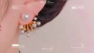 Gold-Plated Earrings Collection | Minimalist Luxury Studs & Hoops | Eaioncol Jewelry EP 79