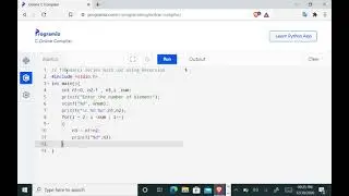 Fibonacci series (Sequence) without using Recursion in C programming || Fibonacci series || sequence