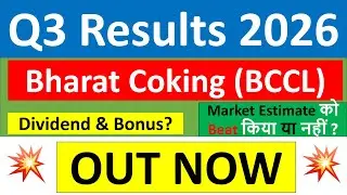Bharat Coking Coal q3 results 2026 | BCCL results today | Bharat Coking Coal Share News | BCCL Share