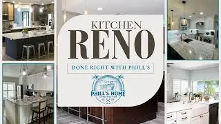 Kitchen RENO Before + After | Phill's Home Construction | Award Winning Remodel