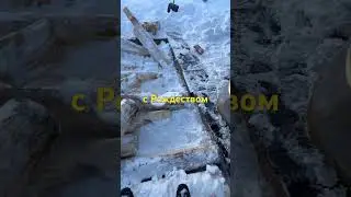 Исузу форвард, сборка сруба  5/12м