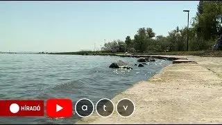 Egy hete engedik a vizet, de még mindig magas a Balaton vízszintje