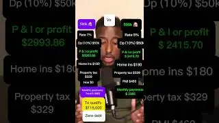 7 % interest vs 5 % interest rate- how much can save ?