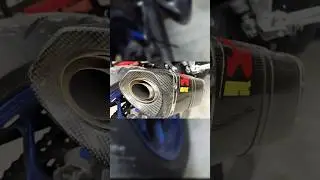 How to remove the #dbkiller on an #akrapovic #exhaust