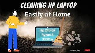 HP 245 G7 Ryzen 3 3300u Notebook laptop | SATA 3 SSD Slot | Removing AND Inserting RAM |