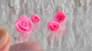 Como hacer rosas de pasta flexible