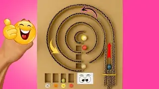 DIY Marbles Round Challenge &ndash; Exciting Marbles Drop Hole Game | Crafty Cardboard