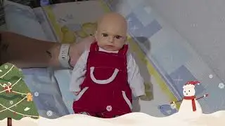 Poniendo guapo al peque de casa