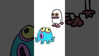 My Singing Monsters but I animated it PART 2: 🎵🫡 #memes #animation