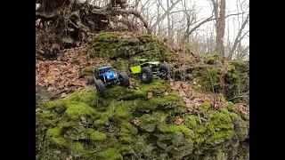 Vanquish H10 Optic and Axial Bomber - Trail Run