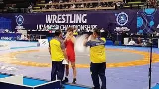 JOVANNI FERNANDO TOVAR (COL) - ABDUMALIK JALOLDINOV (UZB) U17 WORLD CHAMPIONSHIP, 1-4 FINAL FS 55 KG