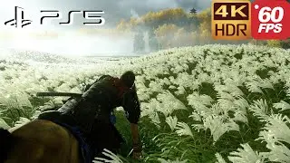 Opening Title Sequence Ghost Of Tsushima Director's Cut PS5 60FPS 4K HDR
