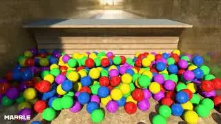 Marble Ball Run Animation V50