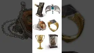 Harry Potter Horcruxes The Noble Collection #shorts #youtubeshorts #horcrux #horcruxes