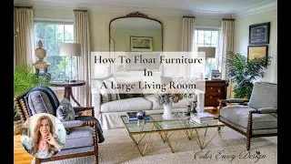 Color Envy Design How To Float Furnture In A Large Living Room