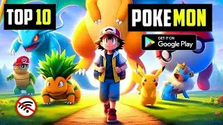 Top 10 Working POKEMON Games For Android In 2025 | High Graphics (Online/Offline)
