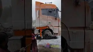 Muddy to Magnificent: This Truck Wash is Epic! #asmrcleaning #satisfying #satisfyingvideos