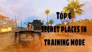 6 secret places in training mode | By Spray Gaming ff Vamsi