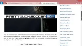 First Touch Soccer Cheats