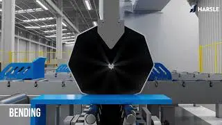 Street Light Pole Production Line | HARSLE Metalworking Machinery Factory