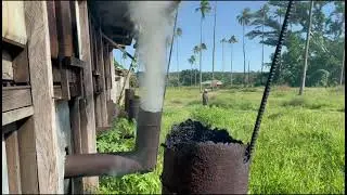 HOT AIR COPRA DRYER. COCONUT DRYER.