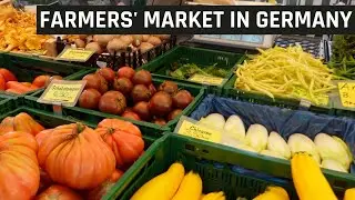 Farmers' Market in Heilbronn | Germany| Vlog    HD 1080p