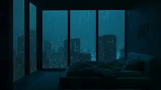 Cityscape Lullaby: Drift into Dreams with the Soothing Sound of Rainy Nights 🌃