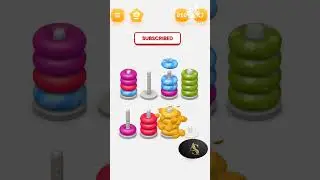 Color Sort 3D- Level 8 -  gameplay #shorts #games #youtube #short