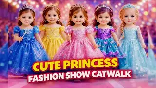 Cute Princess Fashion Show Catwalk | Most Adorable Baby Models