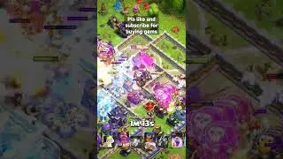 Balloon Attack | Freeze Strategy | COC Fights