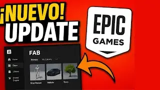 &iexcl;EPIC GAMES CAMBIA TODO! La tienda FAB ahora est&aacute; en el LAUNCHER 🚀🔥