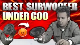 Best Subwoofer Under ₹600 for Home & Cars!  Deep Bass Woofer Review & Amazon Deals