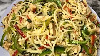 Easy Chicken Chow Mein❗️Restaurant Style Recipe By Cookisters