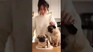 When Your Dog Thinks Dessert is Him Enjoys Every Bite #dogsoftiktok #dessertlover #cutedogs