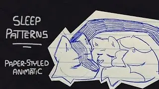 Sleep Patterns || Paper-styled animatic/amv/pmv (Warrior Cats OCs)