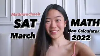SAT MATH 2022 MARCH No Calculator. This video help you get 800.