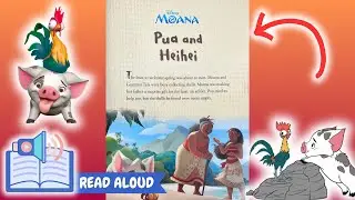 Disney Moana: Pua and Hei Hei | READ ALOUD Fun Storytime & Audiobook