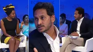 CM YS Jagan Superb Speech at World Economic Forum In Davos | Manastars