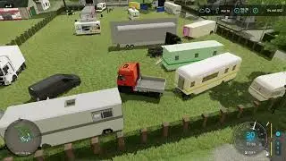 FS22 Kirmes aufbau mit Exclusiven MODS #mods #fs22 #kirmes