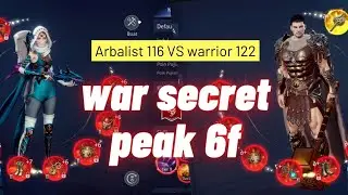 Debilitation Success 188%|| Mir4 war secret peak 6f
