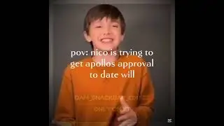 I think Apollo approved it #cute #edit #solangelo #pjo #hoo #foryou
