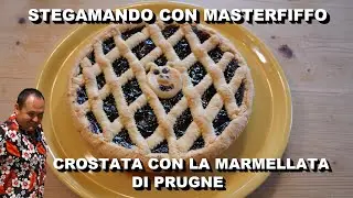 CROSTATA CON LA MARMELLATA DI PRUGNE quella della merenda e della domenica informale