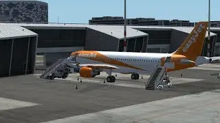 [Prepar3D]EZY87HG Amsterdam(EHAM) Milan Malpansa(LIMC) FSLabs Airbus A320