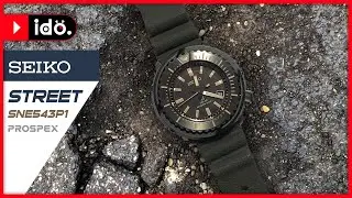 Seiko Street SNE543P1 /Baby Tuna/ bemutató magyarul, felirattal!   //Idő-PONT//